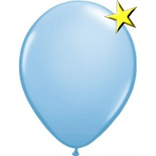 Metallic Ballonnen Licht Blauw 10/50/100 stuks